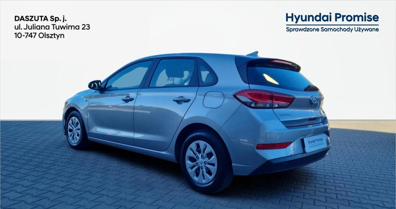 Hyundai I30 cena 64899 przebieg: 55087, rok produkcji 2022 z Mogilno małe 211